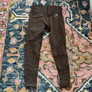 Gymshark Seamless High-Waist Leggings in brown